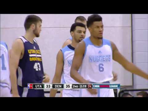 Utah Jazz vs Denver Nuggets | July 14, 2016 | NBA Las Vegas Summer League 2016