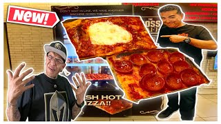 Trying "Cake Boss" Buddy Velastro's New Vending Machine Pizza On The Las Vegas Strip | Is It Good?