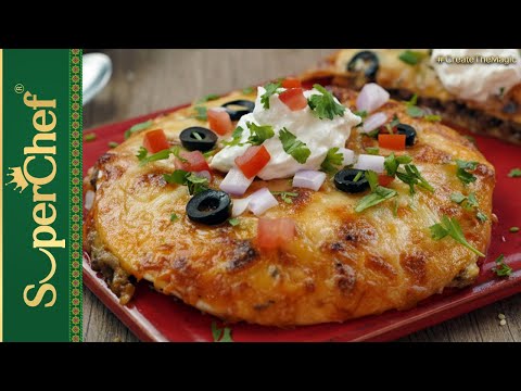 Mexican Taco Pizza Recipe | Cheesy & Loaded Mexican Taco Pizza