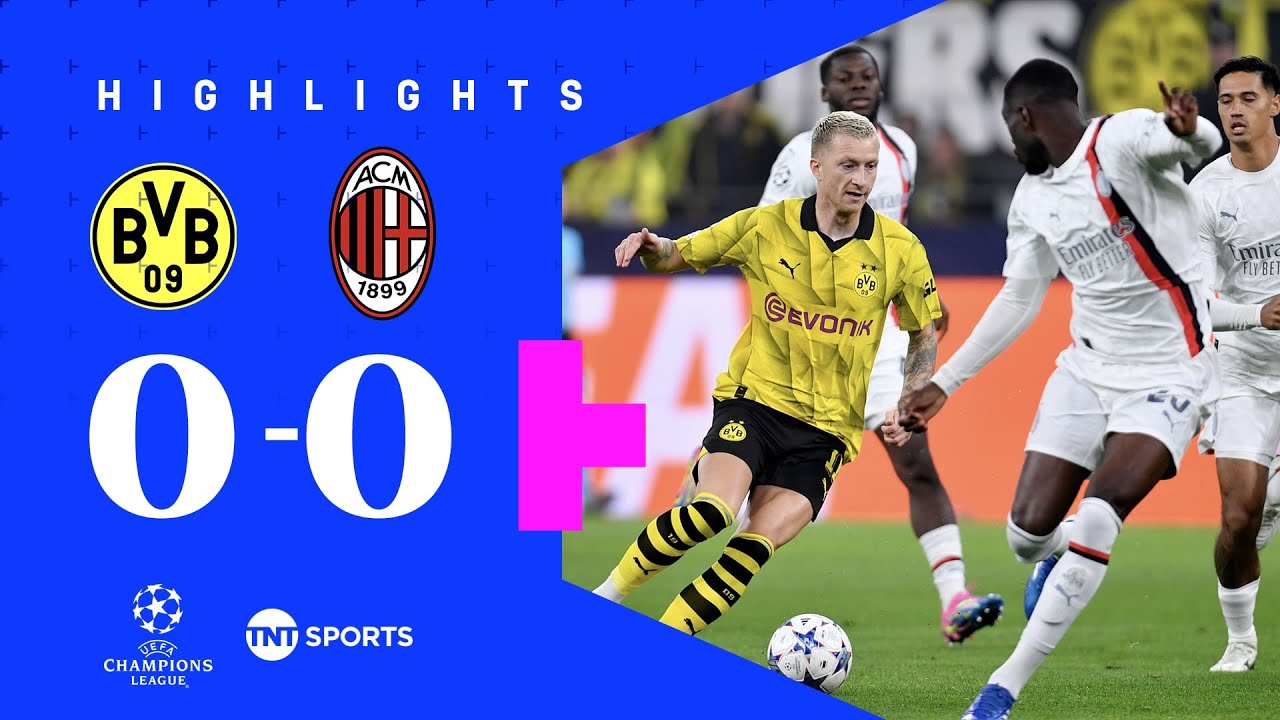 Borussia Dortmund vs Milan highlights