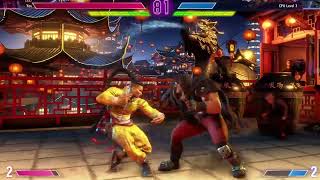 M. BISON vs JAMIE ! SF 6 Gameplay ! Capcom Games ! Street Fighter 6 !