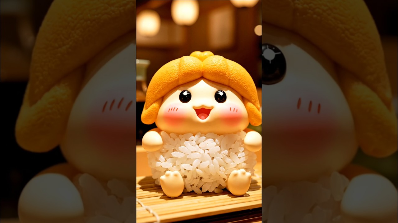 お寿司モンスター｢ウニ｣ #japanesefood #japan #sushi #asmr