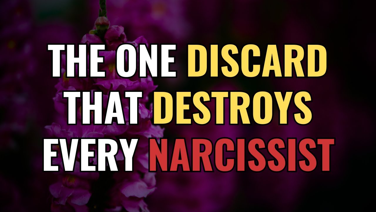 The One Discard That Destroys Every Narcissist | NPD | Narcissism | BehindTheScience