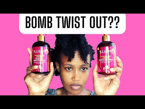 4c hair twist out with Mielle Curl Smoothie