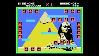 MSX Game: Bomb Jack (1985 SEGA)