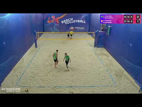 15:45 A. Matvieiev / Y. Bohdashkin - A. Pasazhin / M. Horobets 09.12.2022 | Winners Beach Volleyball