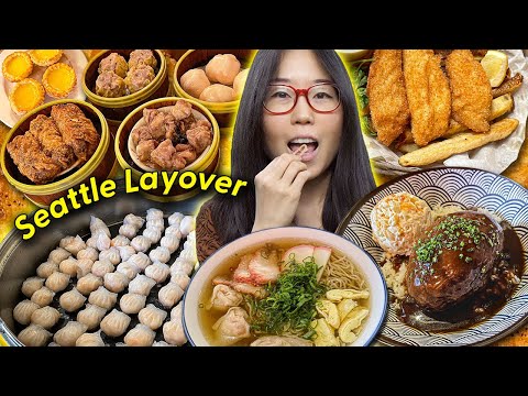 12 HOURS IN SEATTLE ✈️ What to Eat & Do on a Layover!