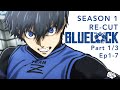 BLUE LOCK Season 1 Re Cut Part 1 3 Ep1 7