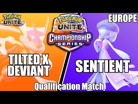 Tilted x Deviant vs Sentient - PUCS EU May Qualification Match - Pokemon Unite Tournament