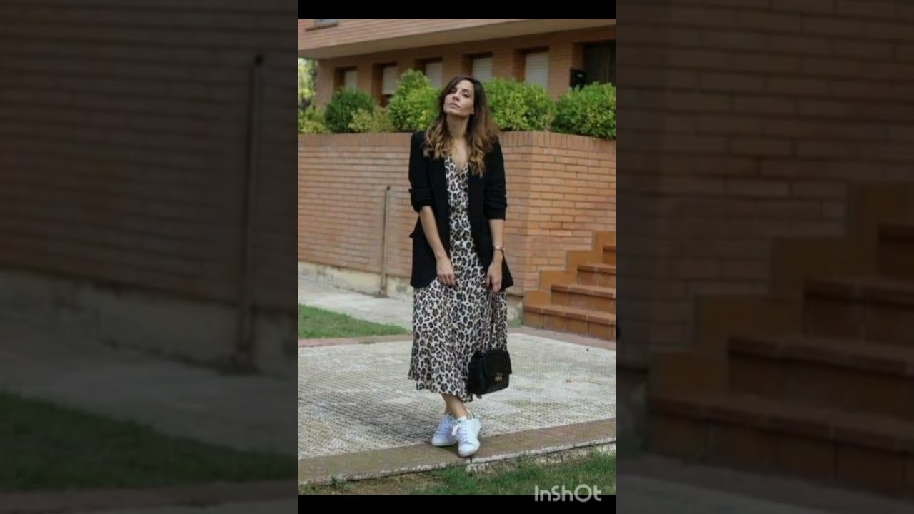 10 bonitas ideas con vestidos animal print/ LINDA MODA