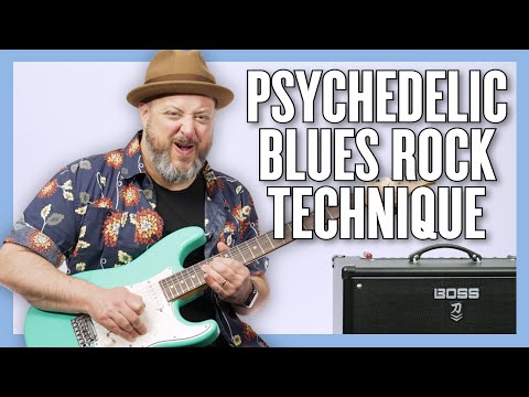 Groovy Hendrix-Inspired Psychedelic Blues Rock Technique