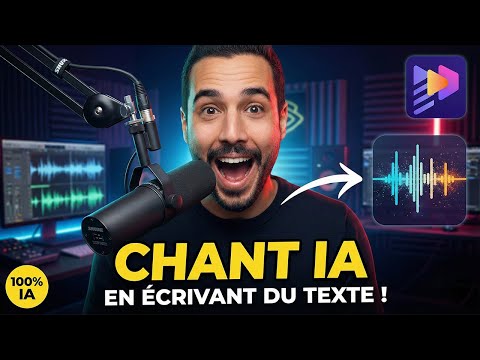 Cette IA crée chansons de A à Z: musique,voix et avatar chantant|Transformez SIMPLE texte en MUSIQUE