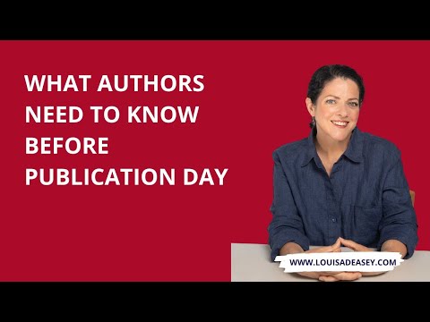 What authors need to know before publication day | BOOK LAUNCH ADVICE