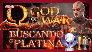 Kratos vs ARES God of War (2005) AO VIVO |  Platina + História Completa! #LIVE1