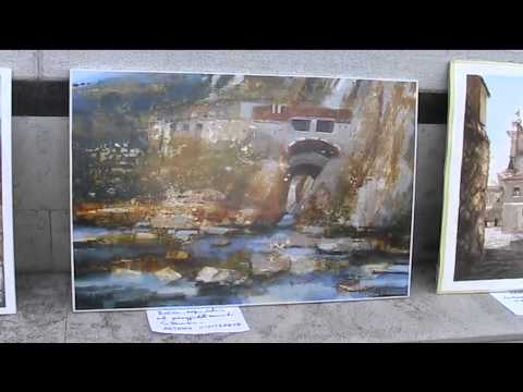 ONDA TG 09.08.2014 - RAIANO   ESTEMPORANEA DI PITTURA