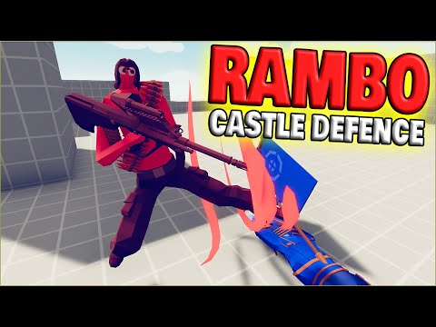 RAMBO: Castle Defense Survival🔫 vs Every Faction + Bonus - TABS Unit Creator Update