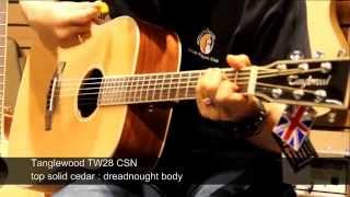 Video thumbnail for Tanglewood TW28 CSN by AcousticThai.Net by 108reviews
