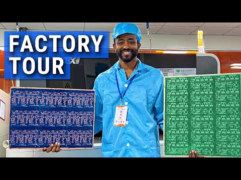 I Toured a PCB Factory In China.