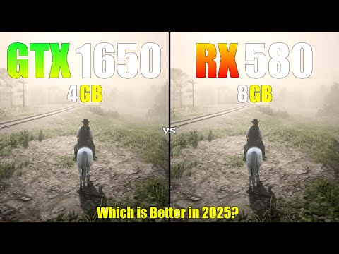 RX 580 vs GTX 1650 : 14 Games Tested - Which is Better in 2025?