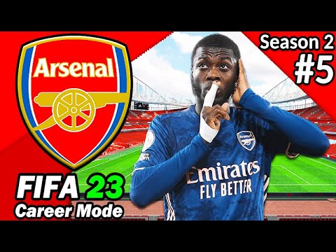 ARSENAL MADE THE CHAMPIONS LEAGUE FINAL! FIFA 23 Arsenal Career Mode S2 Ep 5