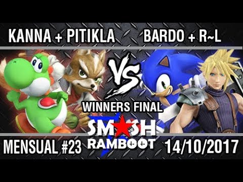 [SmashxRamboot #23] Kanna+El_Pitikla Vs. El_Bardo+Robo~Luigi Winners Final