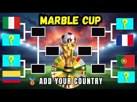 Your Country Enters the Marble Cup! 🏆 (Random Nation Tournament)