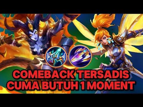 DAMAGE IRITHEL LATE GAME BIKIN COMEBACK #iritheltop1global #irithelmlbb #gameplayirithel