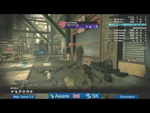 MLG Gfinity Pro League | Aware vs SK (BO5) | Domination, SnD, Blitz