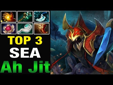 TOP 3 SEA - Ah Jit 8200 MMR Plays Nyx Assassin - Dota 2