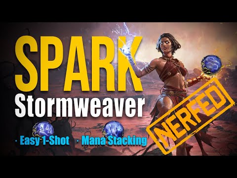[PoE 2] Spark Archmage Stormweaver | One-Shot Capable with Improved Mapping (Patch 0.3)