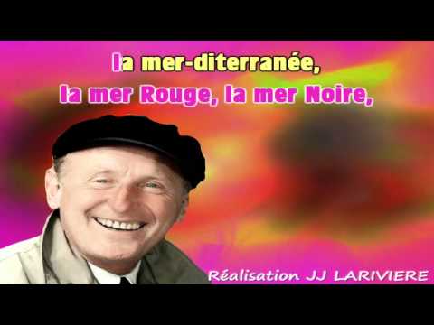 BOURVIL   UN CLAIR DE LUNE À MAUBEUGE I G JJ Karaoké - Paroles