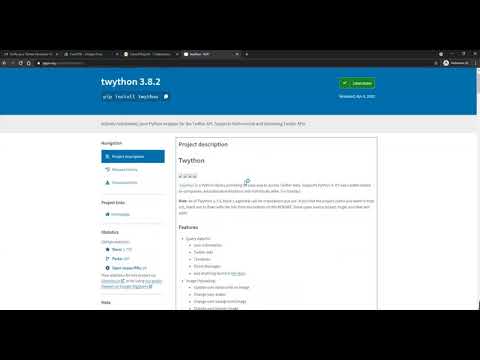 Aula03 - Credenciais do Twitter - Acessando API do Twitter