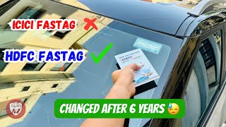 Fastag switched from ICICI to HDFC | Probelms with 6 years old ICICI Fastag recharge on my old Creta