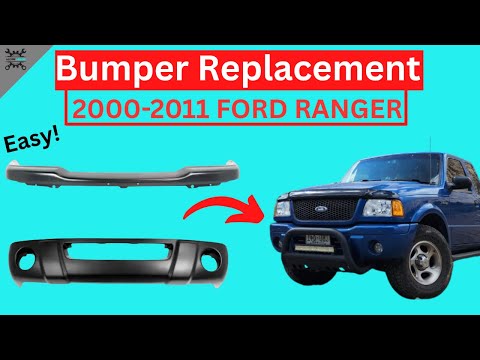 How to Replace the Front Bumper on a Ford Ranger