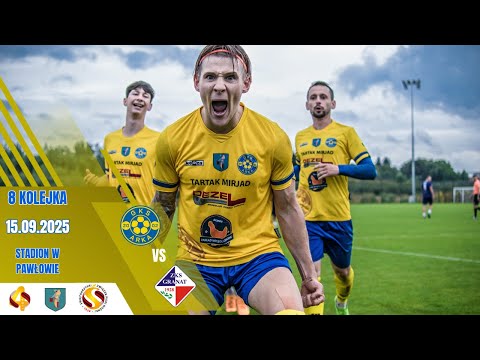 #KOLEJKA 8: GMINNY KLUB SPORTOWY ARKA PAWŁÓW 1 - 0 GRANAT SKARŻYSKO - KAMIENNA