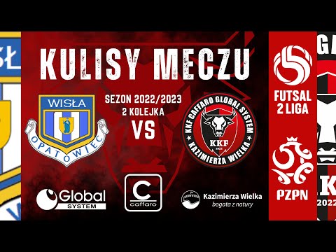 Kulisy Wisła Opatowiec vs KKF Caffaro Global System Kazimierza Wielka  / 2 kolejka 2 PLF 2022/23