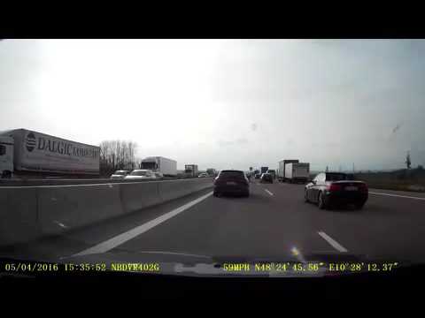 BMW 530d German Autobahn@144mph 2016