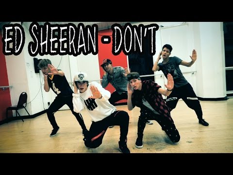 ED SHEERAN - "Don't" Dance Video | @MattSteffanina Choreography ft @TheFoooMusic