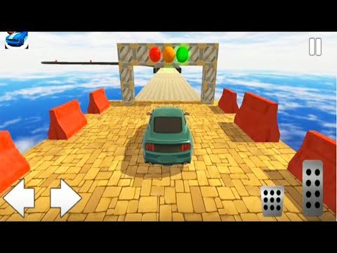 US Muscle car stunts 3D - Android GamePlay - Mega Ramp Impossible Car Games Android