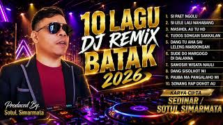 Download lagu 10 BEST BATAK DJ REMIX SONGS 2026 By Sedinar Sotul Simarmata mp3