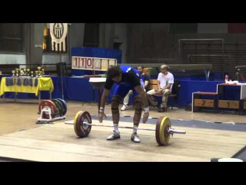 Marco Valentini - Sollevamento Pesi - 110kg di slancio