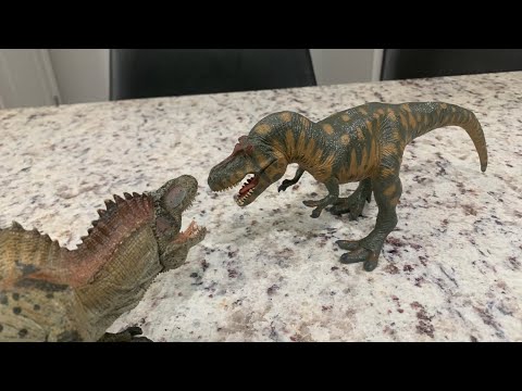 Acrocanthosaurus vs Albertosaurus: Dinosaurs Battle Special