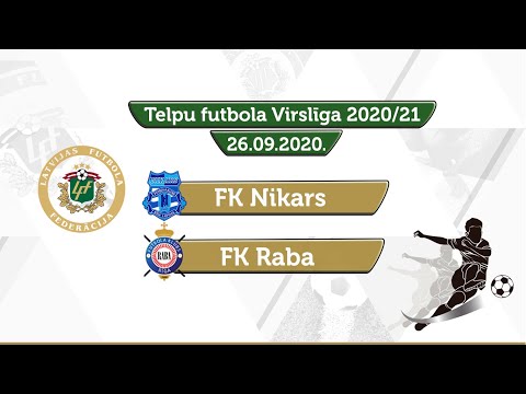 FK Nikars - FK Raba [Telpu futbola Virslīga 2020/21 Highlights]