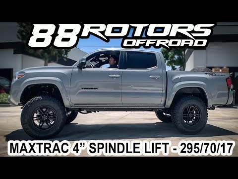 2019 Toyota Tacoma Prerunner MaxTrac 4\" Lift Spindle & 295/70/17 Tires!