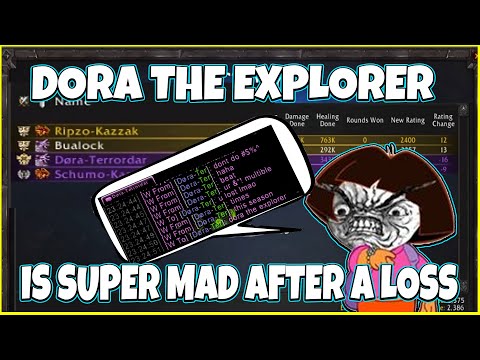 Demonology Warlock 9.2 PvP - Dora The Explorer Is Mad At Me After I Beat Her In Arena (Pre Season)