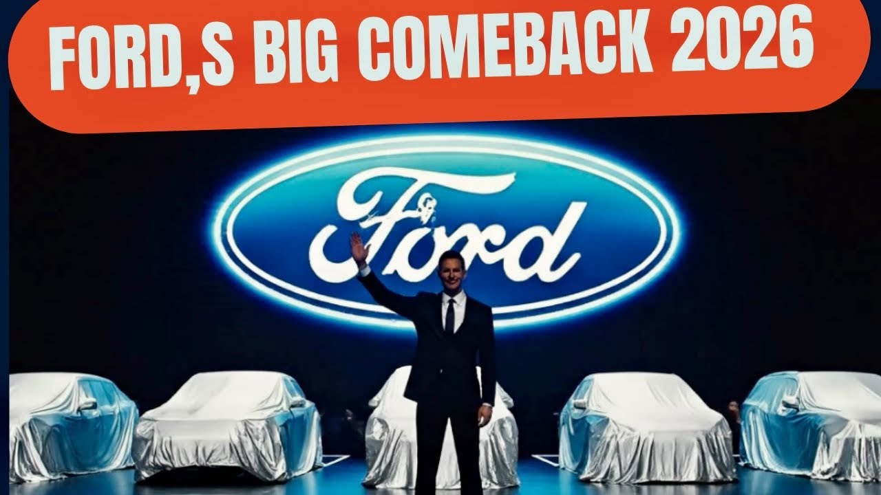 Ford CEO SHOCKS Everyone With 6 All-New 2026 Models! WOWS Everyone 