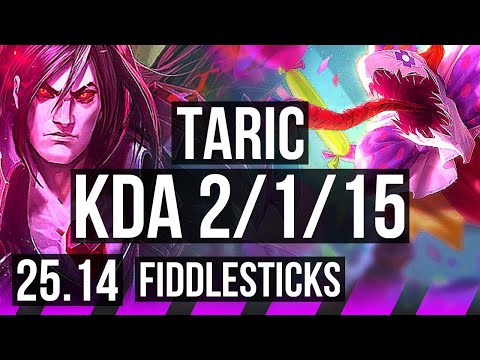 TARIC & Nilah vs FIDDLESTICKS & Miss Fortune (SUP) | 2/1/15 | EUW Master | 25.14