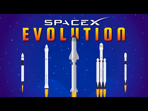 Evolution of SpaceX Rockets (2002-2023)