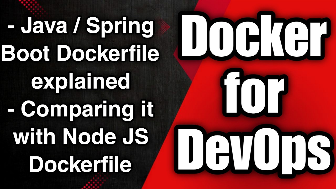 Java Spring Boot Dockerfile vs Node.js Dockerfile | Best Practices & Comparison