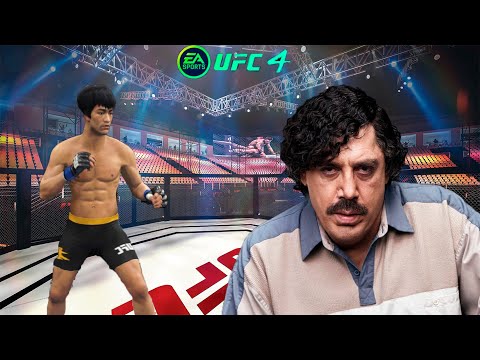 UFC 4 l Bruce Lee vs Pablo Escobar (Mafia) PS 5 - DRAGON FIGHTS
